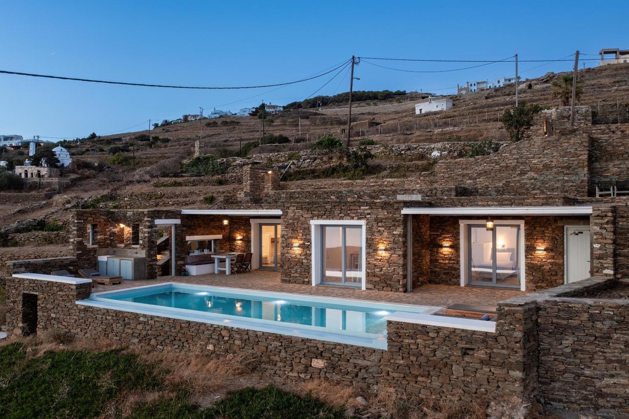 Villa Leonora Tinos Arnados Buitenkant foto